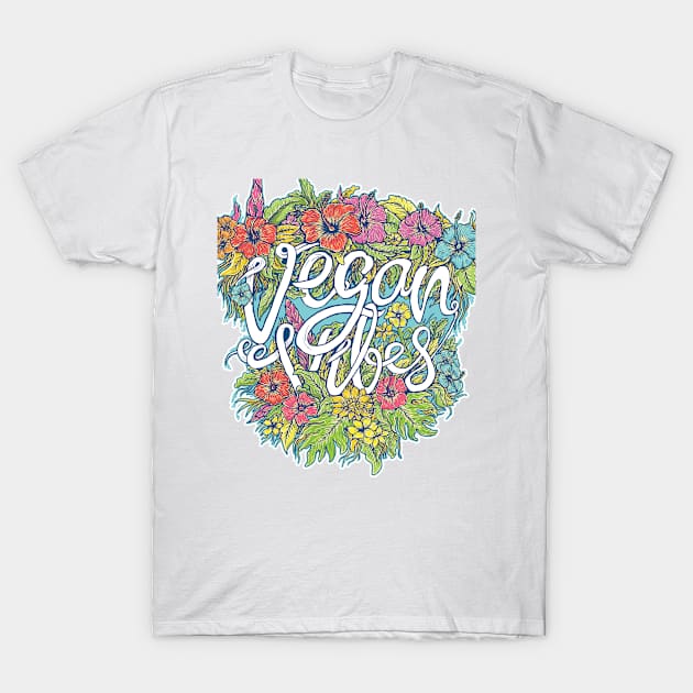 Vegan Vibes T-Shirt by redHorse